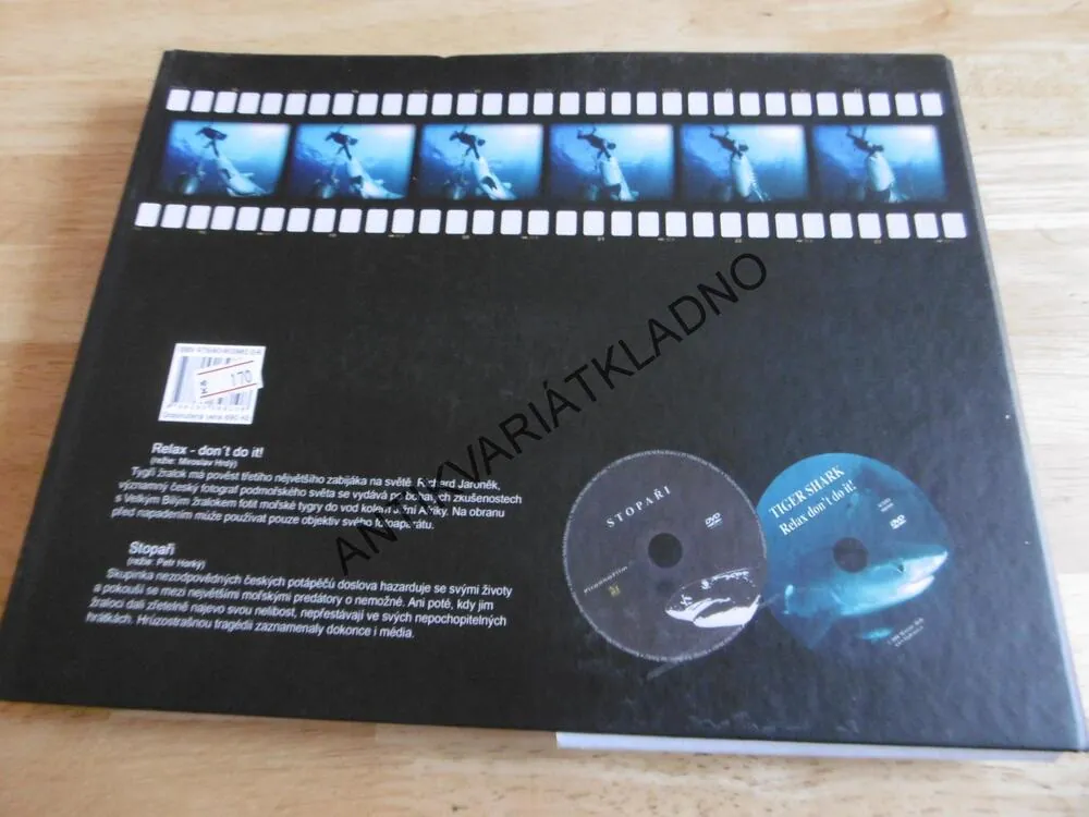 TIGER SHARK, HYENA MOŘÍ, RICHARD JARONĚK, + 2 DVD