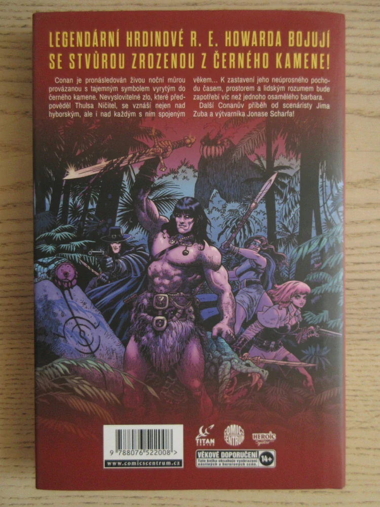 BARBAR CONAN, NETVOR Z ČERNÉHO KAMENE, KOMIKS, **an