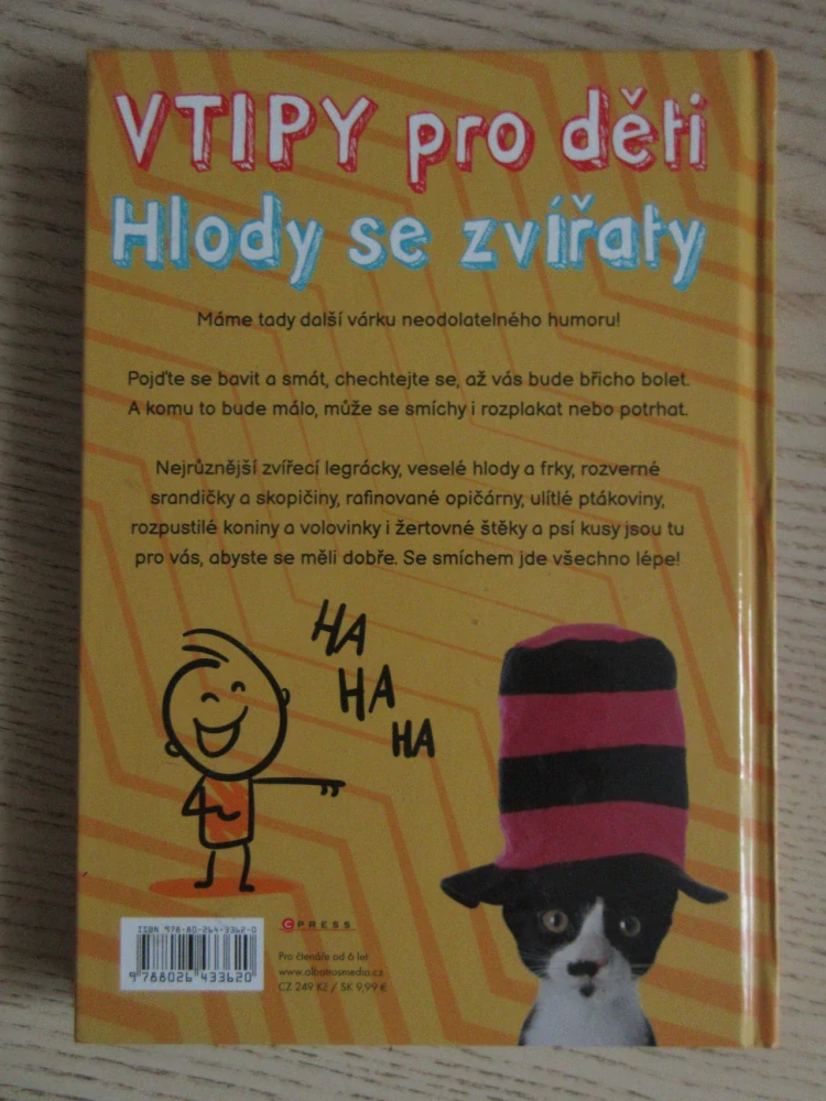 VTIPY PRO DĚTI, HLODY SE ZVÍŘATY, **an