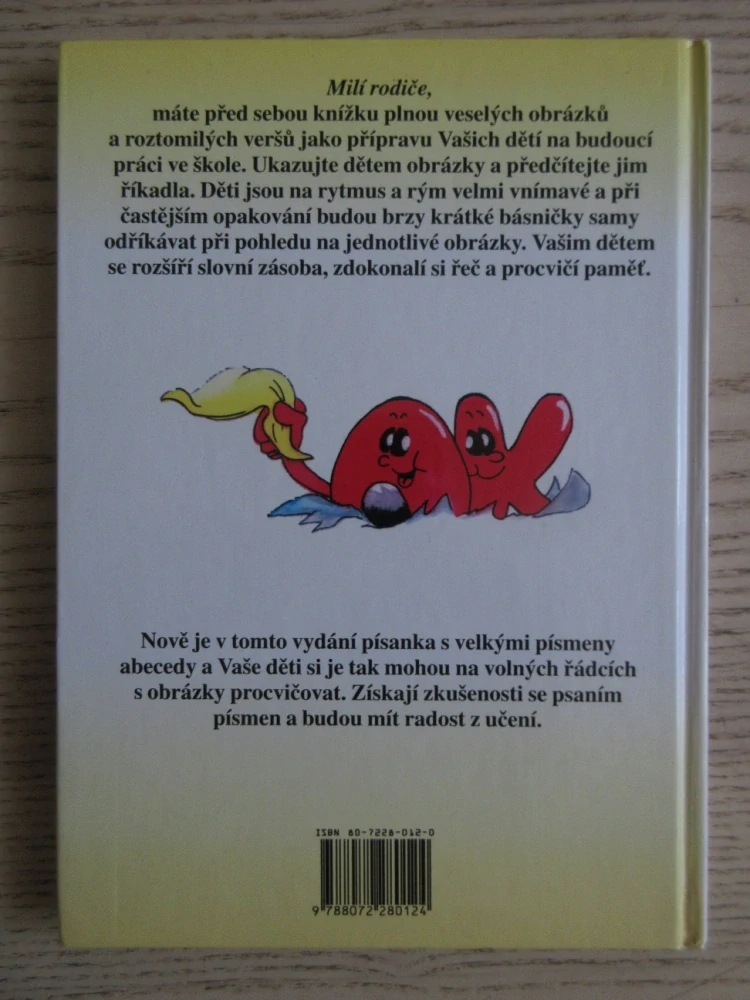 MOJE PRVNÍ ABECEDA, MILOŠ HOLAS, **an