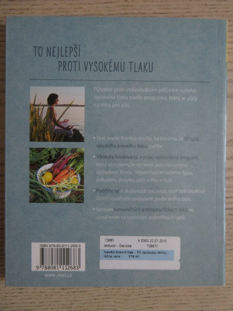 VYSOKÝ KREVNÍ TLAK, TŘI ZPŮSOBY LÉČBY JAK SNÍŽIT KREVNÍ TLAK, ANNETTE BOPPOVÁ, THOMAS BREITKREUZ, **an