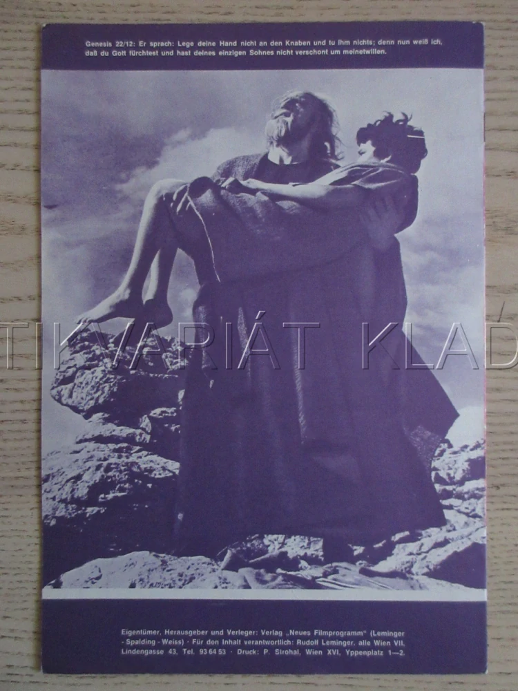 BIBLE, J. HUSTON, BIO PROGRAM ČŠ-2 Č. 53