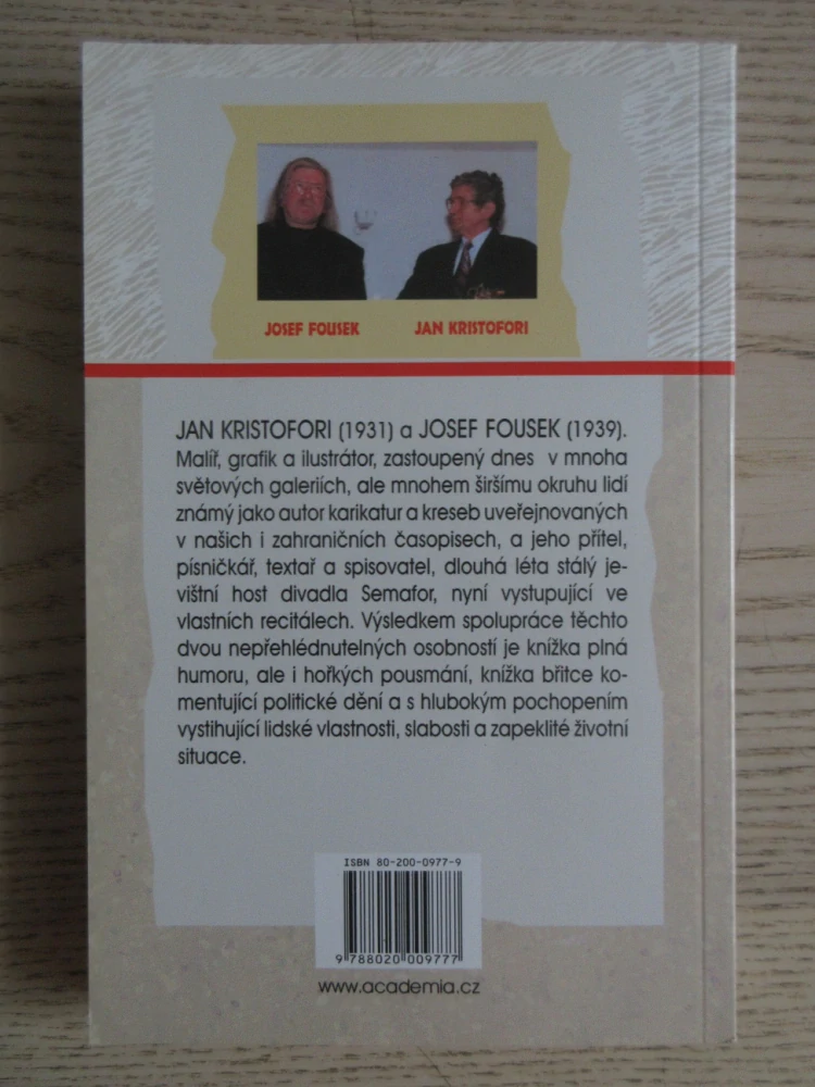 KRISTFÓRY FOUSKOFÓRY - OPOZIČNÍ SMLOUVA, JAN KRISTOFORI, JOSEF FOUSEK, **an