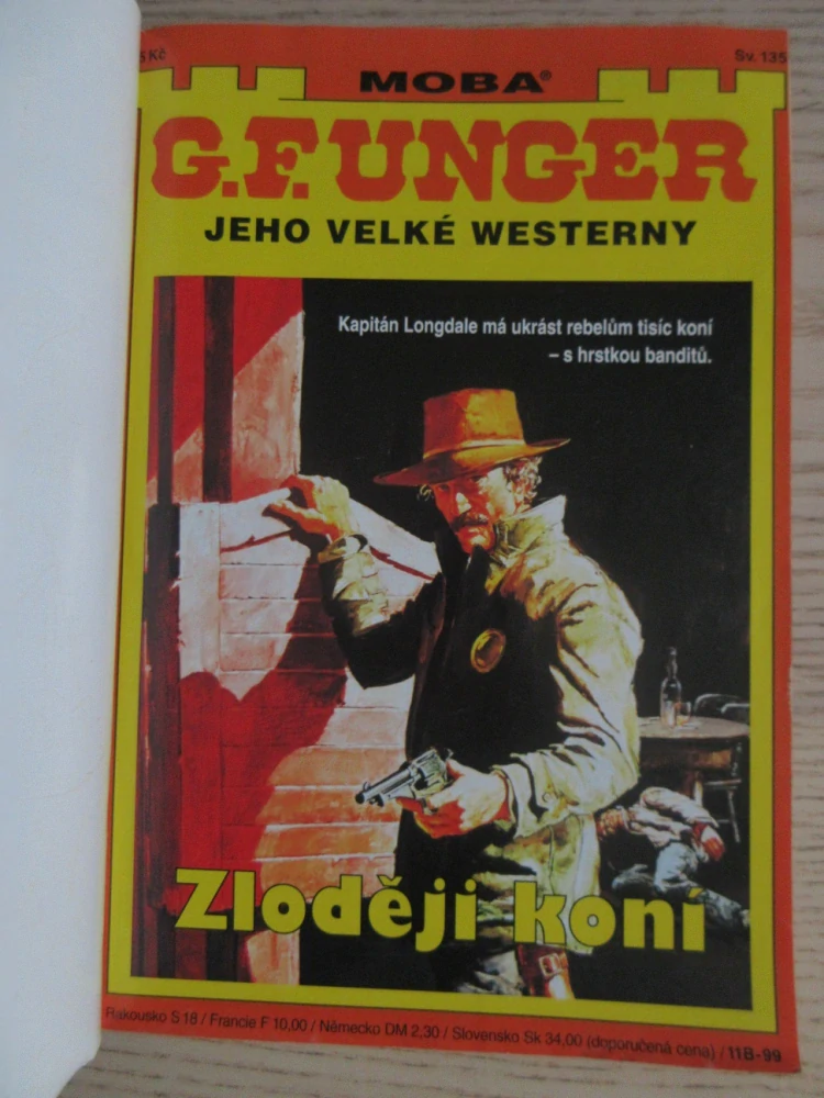 6X HRDINOVÉ ZÁPAD, G. F. UNGER, **an
