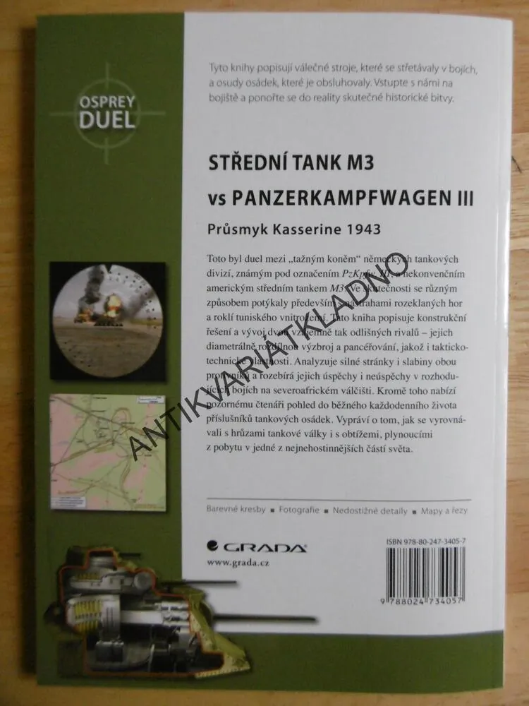 STŘEDNÍ TANK M3 VS PANZERKAMPFWAGEN III, ROTTMAN, **an