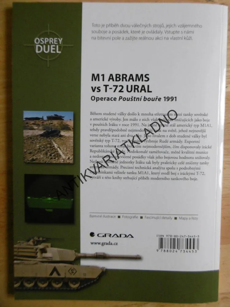 M1 ABRAMS VS T-72 URAL, OPERACE POUŠTNÍ BOUŘE 1991, ZALOGA