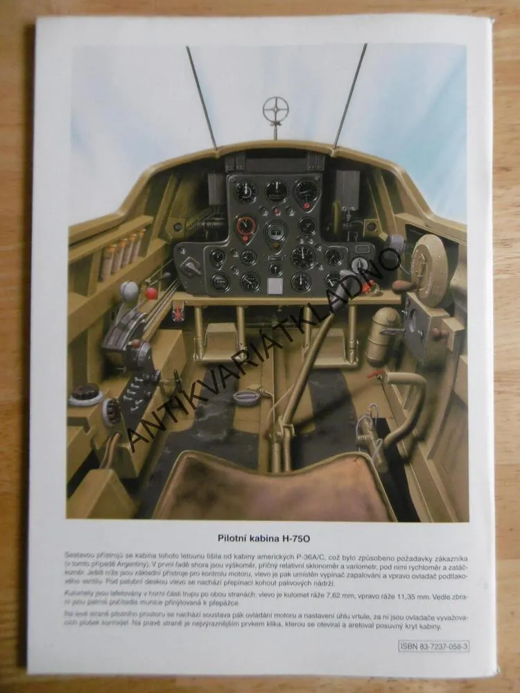 MONOGRAFIE 2., CURTISS P-36 HAWK