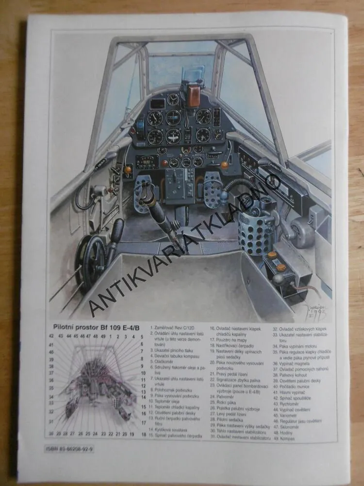 MONOGRAFIE 1., MESSERSCHMITT BF 109