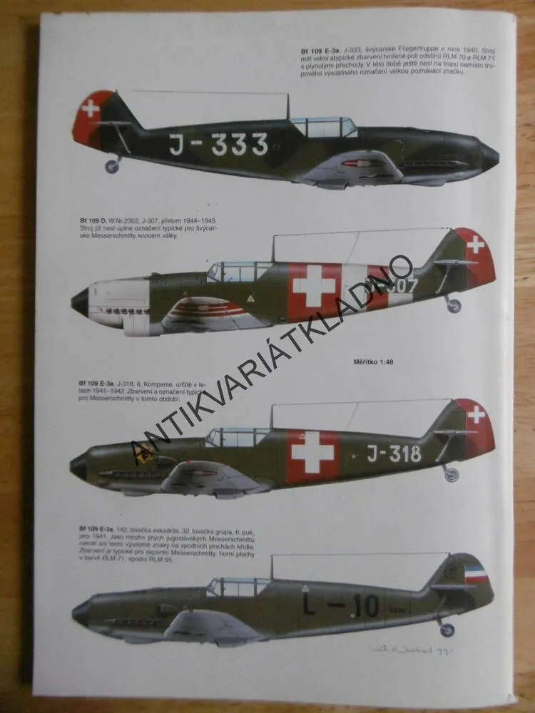 MONOGRAFIE 6., MESSERSCHMITT BF 109