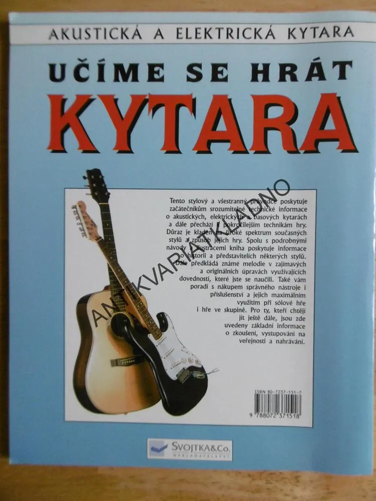 UČÍME SE HRÁT, KYTARA, **an