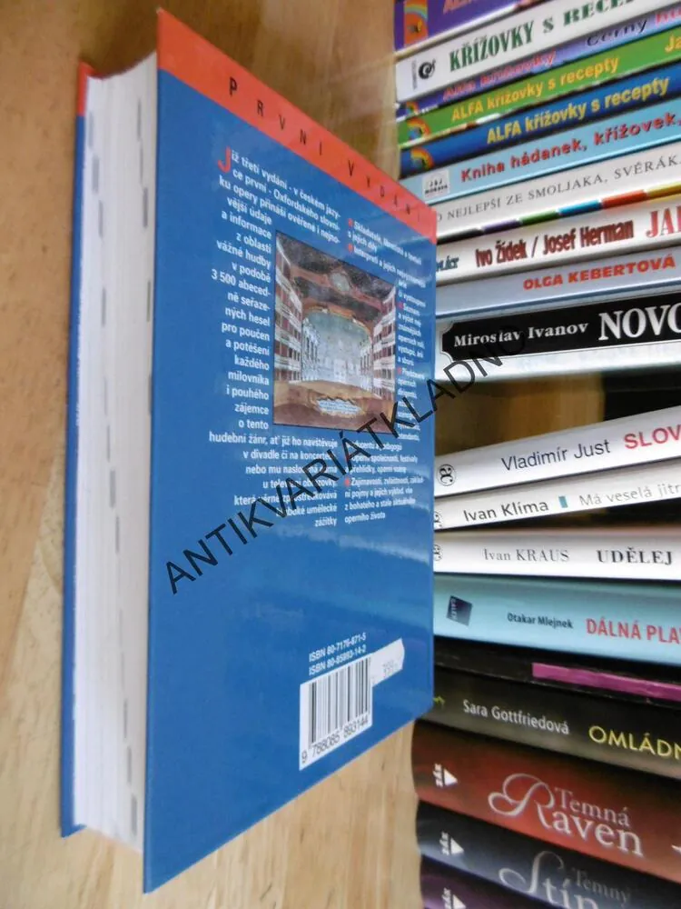 OXFORDSKÝ SLOVNÍK OPERY, WARRACK, EWAN WEST,