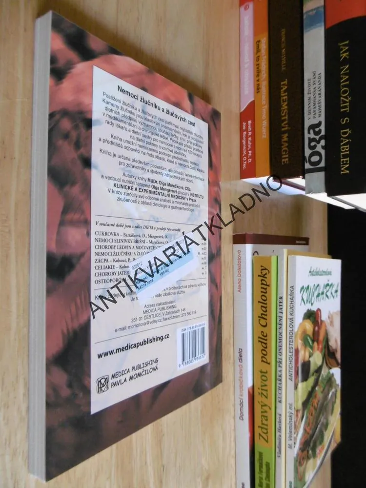 DIETA, NEMOCI ŽLUČNÍKU A ŽLUČOVÝCH CEST, DIETA A RADY LÉKAŘE, MAREČKOVÁ, MENGEROVÁ, **an