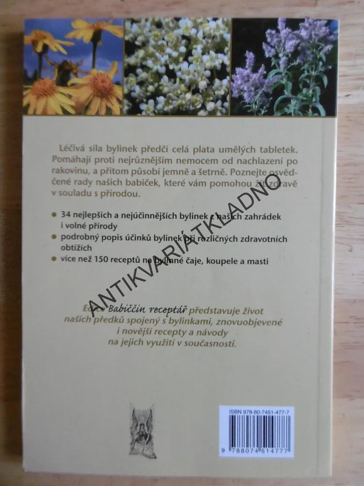 NAŠE NEJLEPŠÍ BYLINKY, DIONÝZ DUGAS, BABIČČIN RECEPTÁŘ