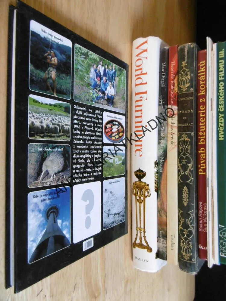 NOVÝ ZÉLAND ZEMĚ PROTINOŽCŮ, JIŘÍ MÁRA,-AUTOGRAM , **an