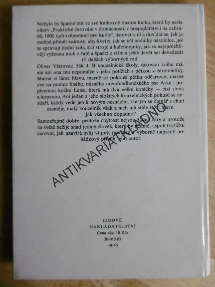 MALÝ KOUZELNÍK A VELKÁ PĚTKA, UWE KANT, STANISLAV DUDA,1982, **an