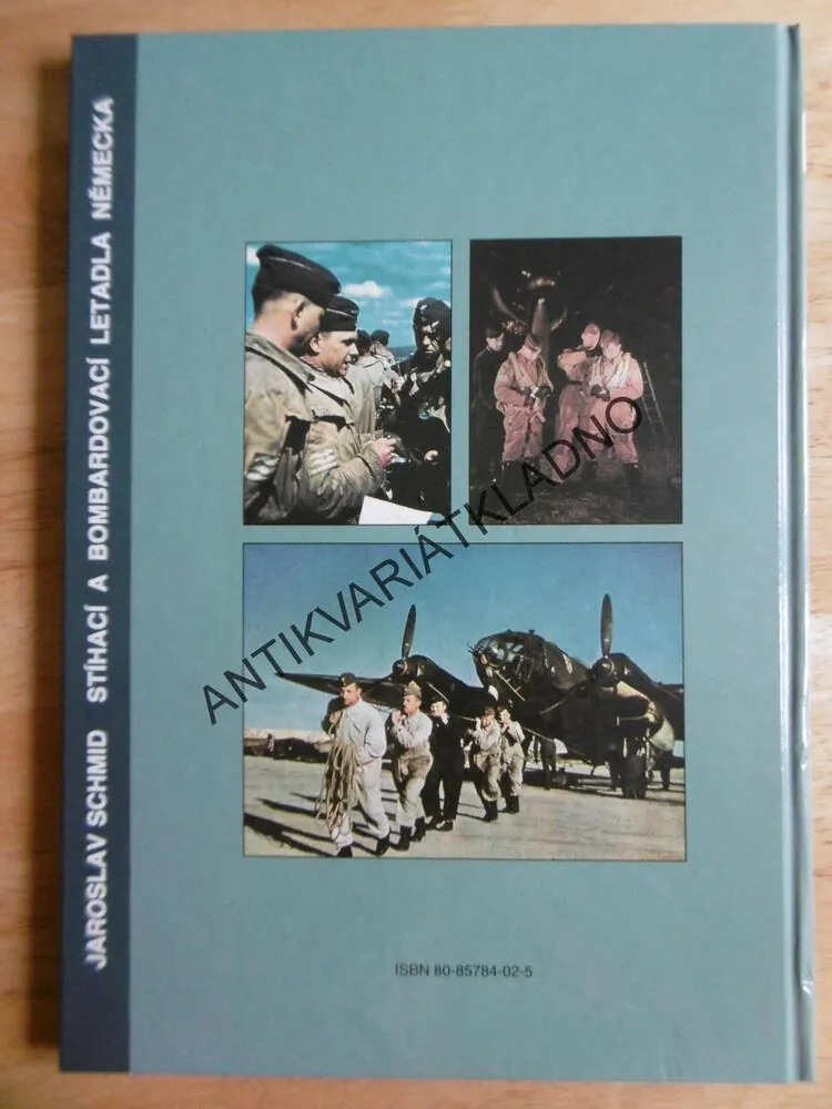 LETADLA 1939-45, 1.DÍL, STÍHACÍ A BOMBARDOVACÍ LETADLA NĚMECKA, **an