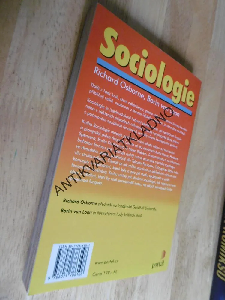 SOCIOLOGIE, OSBORNE, BORIN VAN LOON