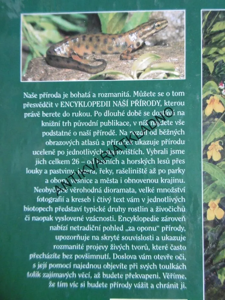 ENCYKLOPEDIE NAŠÍ PŘÍRODY, MILOŠ ANDĚRA, **an