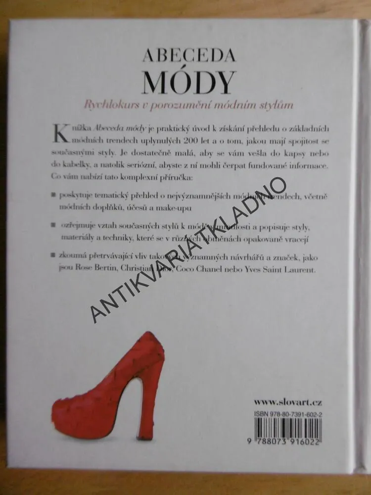 ABECEDA MÓDY, RYCHLOKURS V POROZUMĚNÍ MODNÍM STYLŮM, FIONA FFOULKES