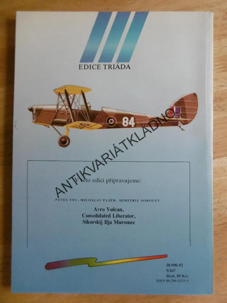 ILUSTROVANÁ HISTORIE LETECTVÍ, AVIA/LETOV, AERO, HAVILLAND, HURT, KUČERA, CHALAS, **an