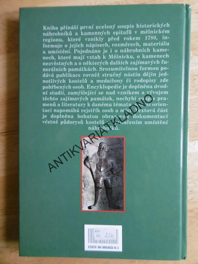 HISTORICKÉ NÁHROBNÍKY A EPITAFY MĚLNICKA, KILIÁN, MĚLNÍK