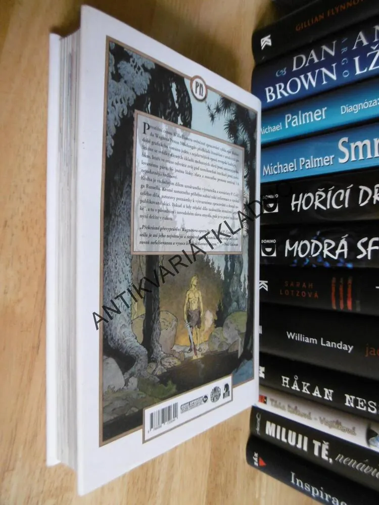 PRSTEN NIBELUNGŮ, RUSSELL, WAGNER, KOMIKS
