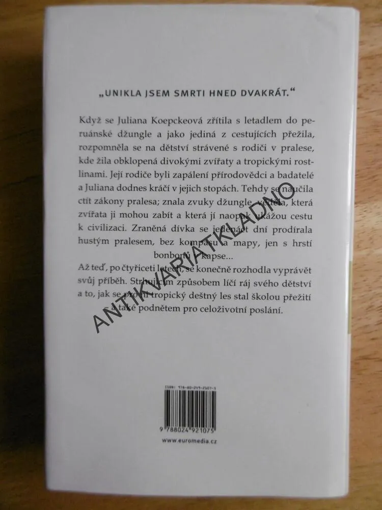 ZÁZRAKY SE DĚJÍ, JULIANE KOEPCKEOVÁ, **an