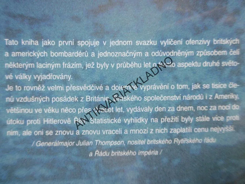 VÁLKA BOMBARDÉRŮ, HARRIS A SPOJENECKÁ OFENZIVA 1939-45, R. NEILLANDS, **an