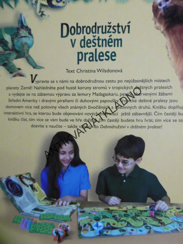 DOBRODRUŽSTVÍ V DEŠTNÉM PRALESE, **an