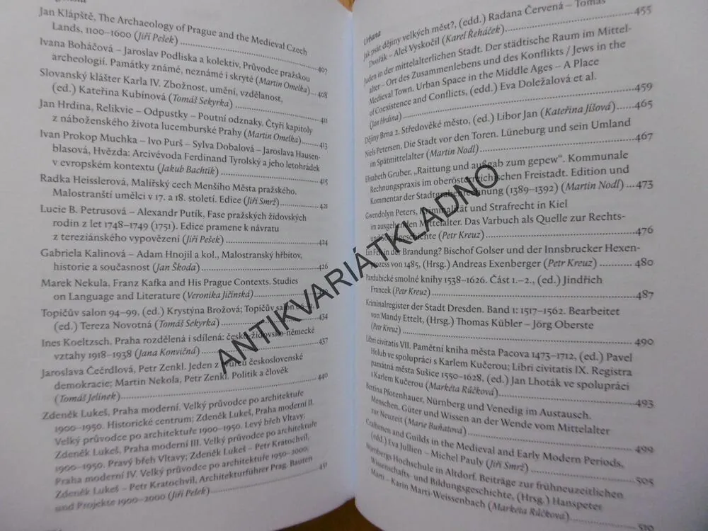 PRAŽSKÝ SBORNÍK HISTORICKÝ XLV 2017,CECH MĚČÍŘŮ, P-A,