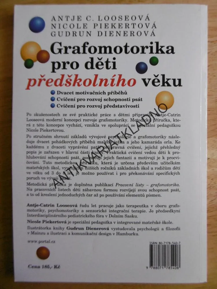 CVIČENÍ PRO ROZVOJ PSYCHOMOTORIKY, SZABOVÁ