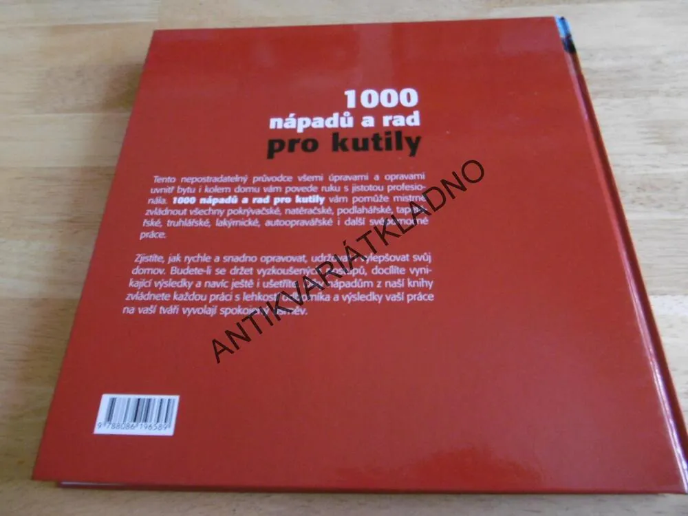 1000 NÁPADŮ A RAD PRO KUTILY, HOBBY, DOMÁCNOST
