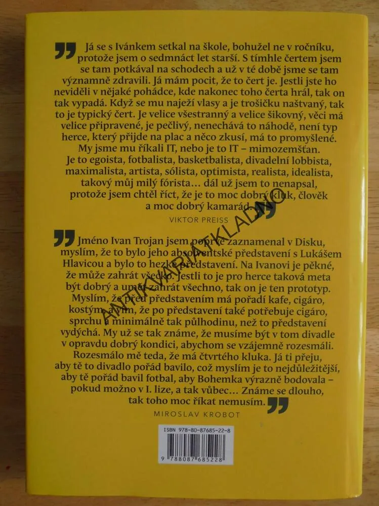 IVAN TROJAN, HEREC, DANA ČERMÁKOVÁ, FILM