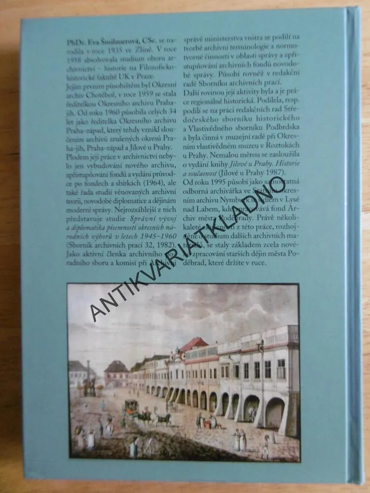 PODĚBRADY V PROMĚNÁCH STALETÍ, 1. DÍL DO ROKU 1850, ŠMILAUREOVÁ, **an