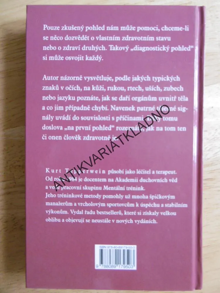 NEMOCI VYČTENÉ Z TVÁŘE, KURT TEPPERWEIN,