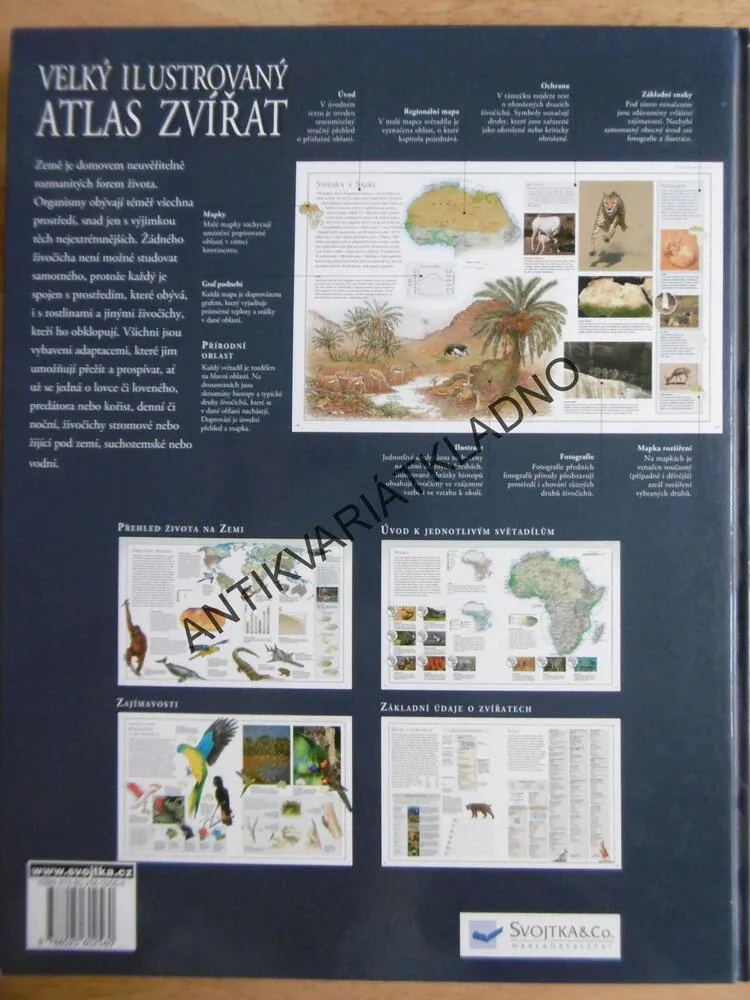 VELKÝ ILUSTROVANÝ ATLAS ZVÍŘAT, **an