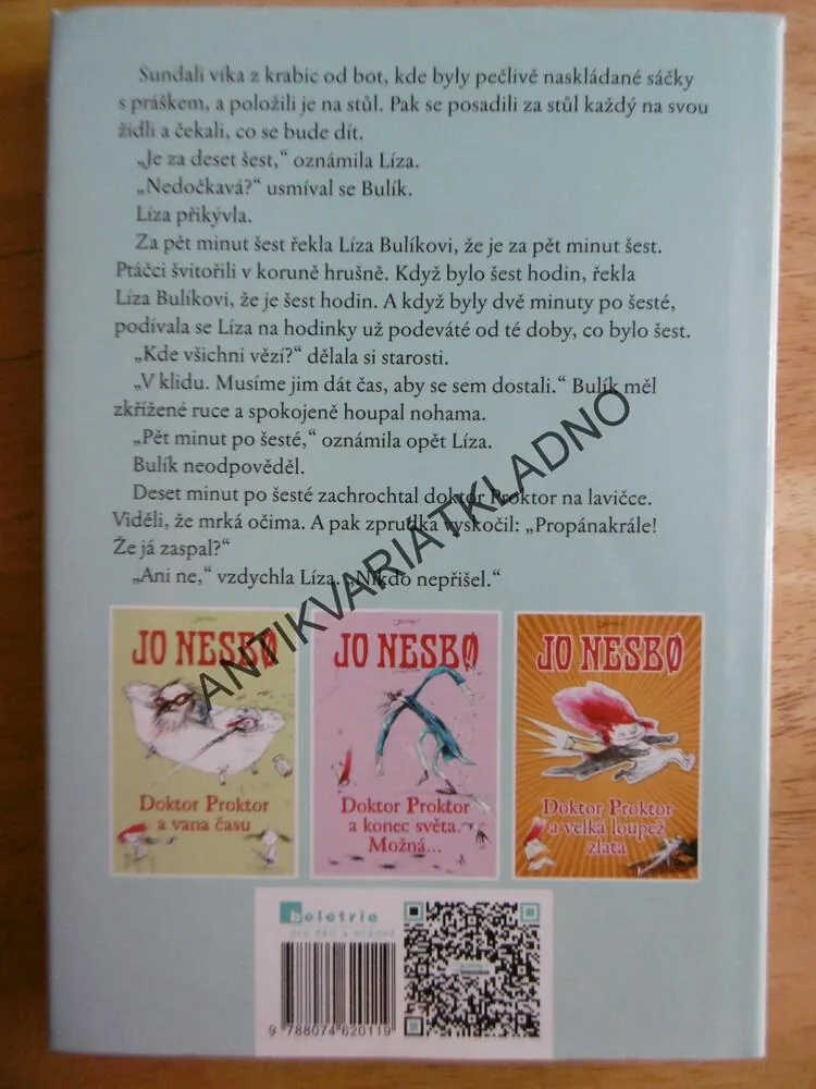 DOKTOR PROKTOR A PRDÍCÍ PRÁŠEK, JO NESBO, **an