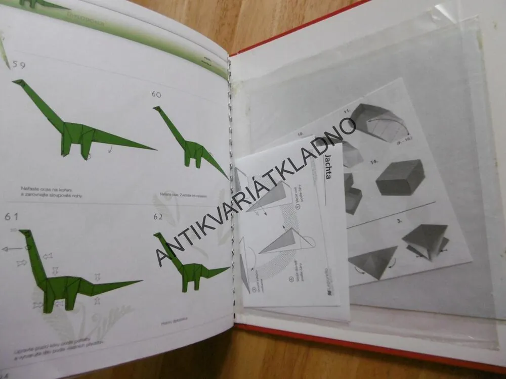 VELKÁ KNIHA ORIGAMI, PRAKTICKÉ NÁVODY VÍC NEŽ 60 MODELŮ Z PAPÍRU, 
