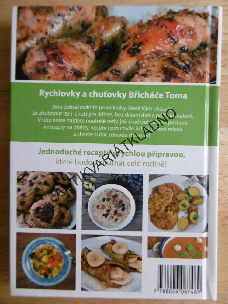 RYCHLOVKY A CHUŤOVKY BŘICHÁČE TOMA, ZDRAVÝMI RECEPTY KE ŠTÍHLÉ POSTAVĚ, **an