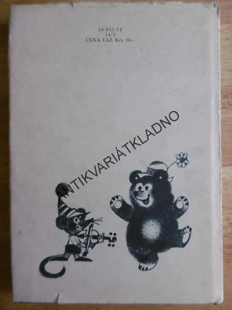 V KAŽDÉM LESE JE MYŠ, KTERÁ HRAJE NA HOUSLE, GINA RUCK-PAUQUETOVÁ, ZDENĚK MILER, 1974, **an
