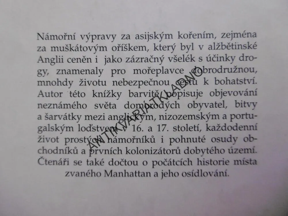 PLAVBY ZA BOHATSTVÍM, BOJ O SOUSTROVÍ MUŠKÁTOVÉHO OŘÍŠKU, GILES MILTON