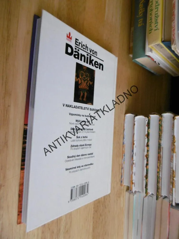 VESMÍRNÉ LETY VE STAROVĚKU, ERICH VON DÄNIKEN, **an