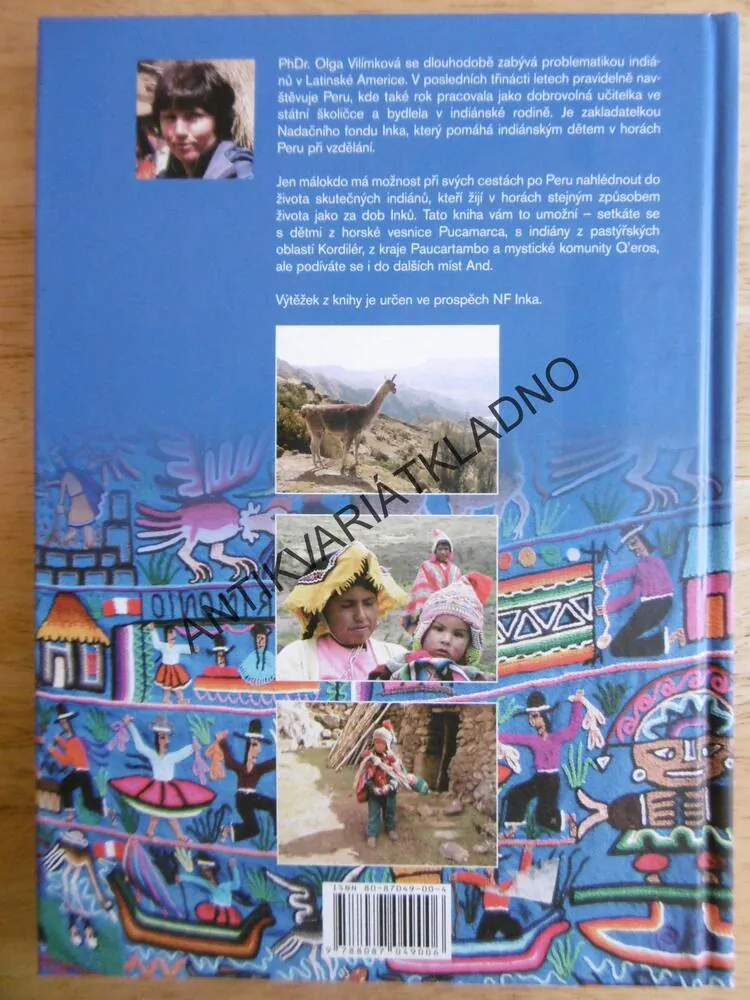PERU- DĚTI INKŮ, OLGA VILÍMKOVÁ, **an
