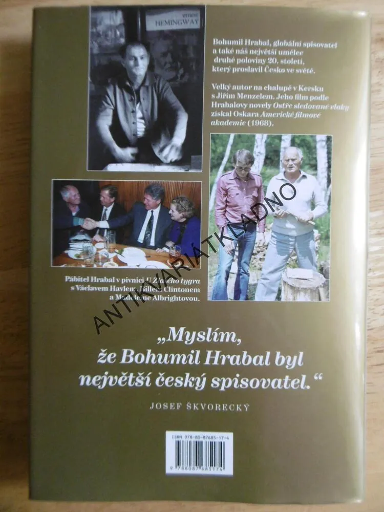 VZHŮRU SRDCE!, BOHUMIL HRABAL, PETR ČERMÁK, 100 LET PÁBITELE 28.3.1914, **an