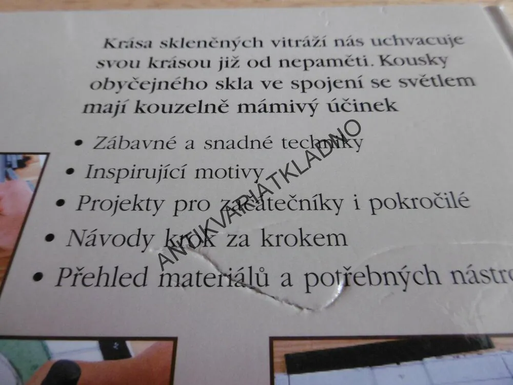 VITRÁŽE, MODERNÍ DESIGN A JEDNODUCHÉ TECHNIKY