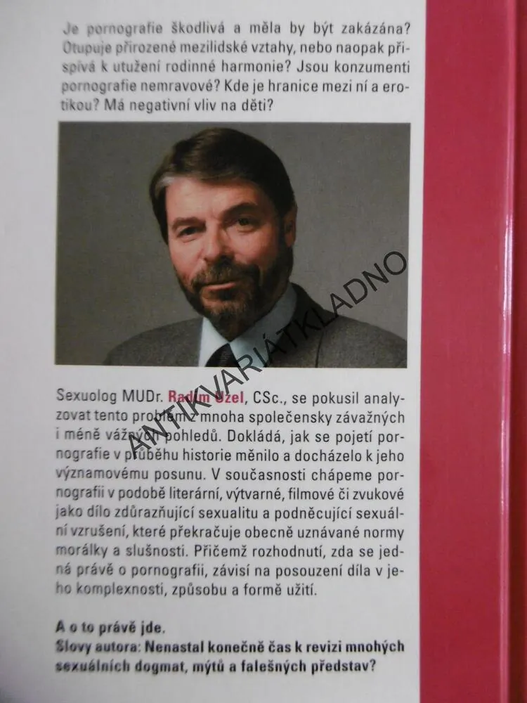 PORNOGRAFIE ANEB PROVOKUJÍCÍ NAHOTA, RADIM UZEL, 