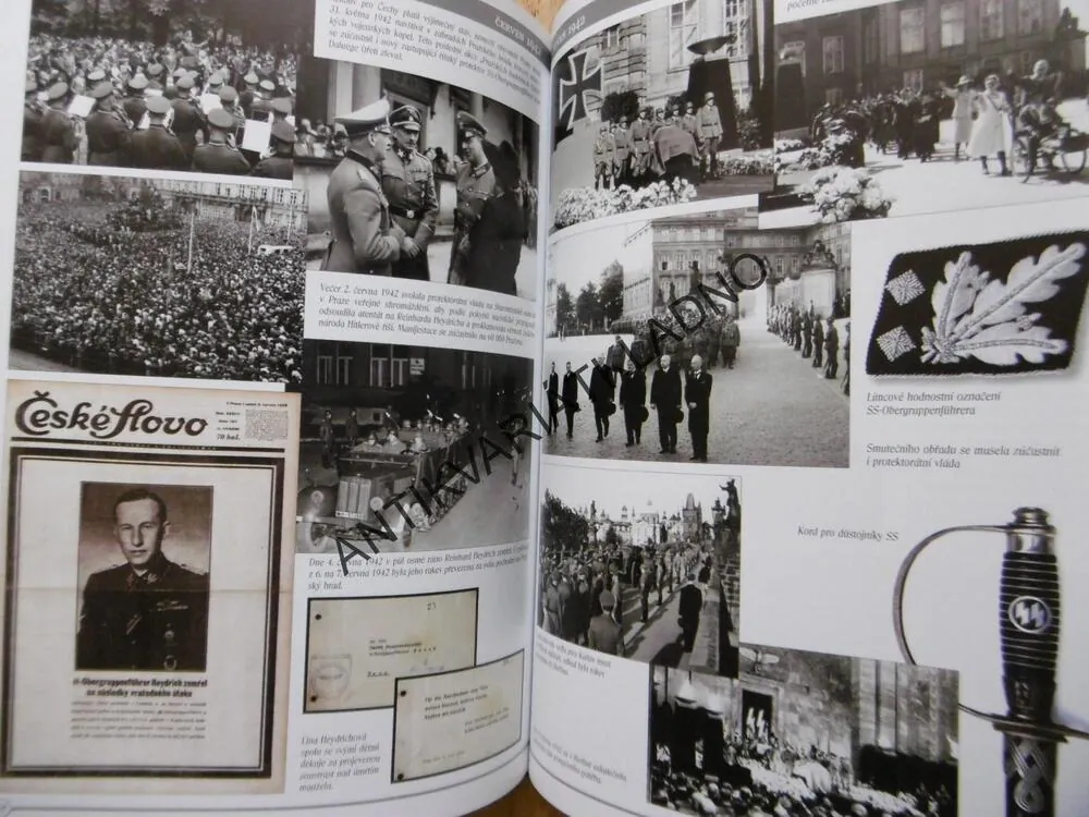 ATENTÁT, OPERACE ANTHROPOID 1941-42, BURIAN, KNÍŽEK, STEHLÍK, **an