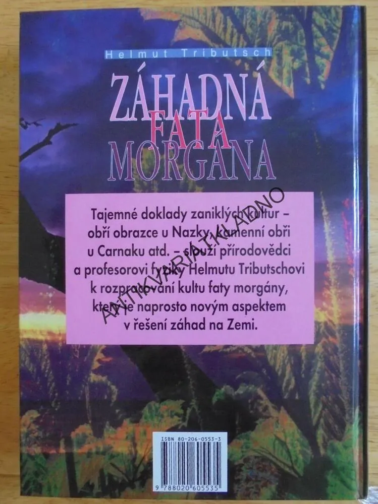 ZÁHADNÁ FATA MORGANA, HELMUT TRIBUTSCH,ZÁHADA,