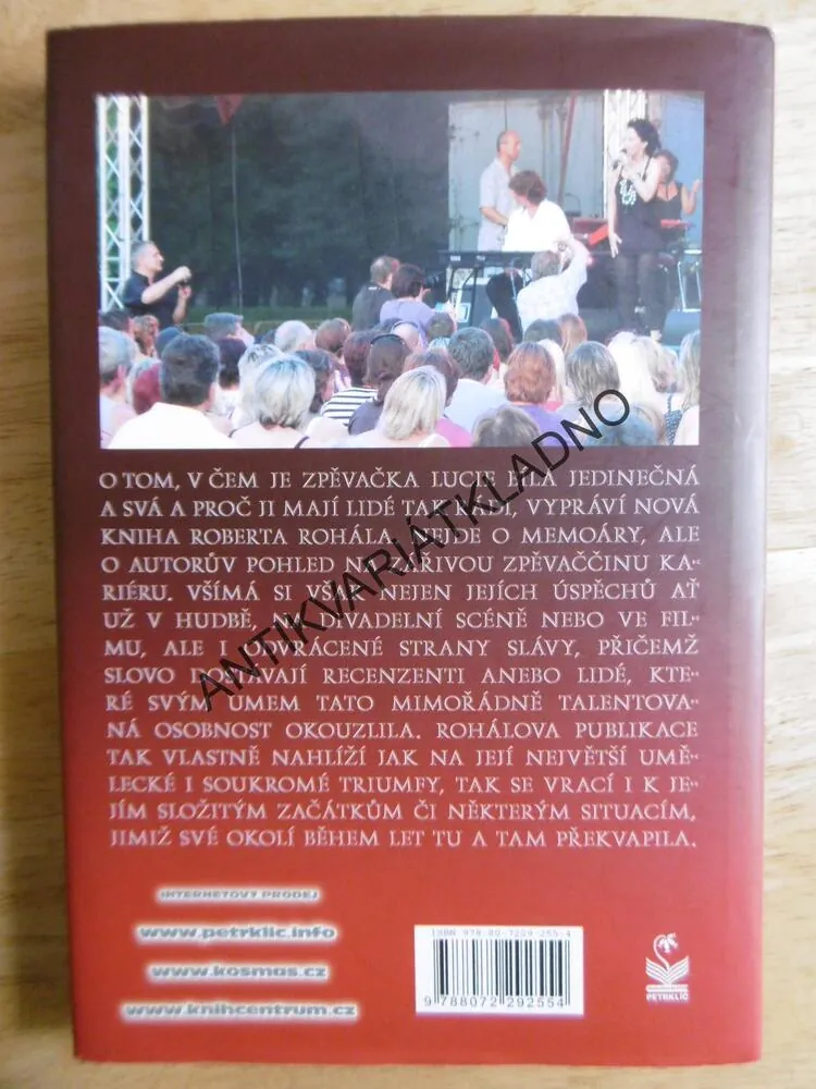 CESTA KE SLÁVĚ, LUCIE BÍLÁ, ROBERT ROHÁL - AUTOGRAM