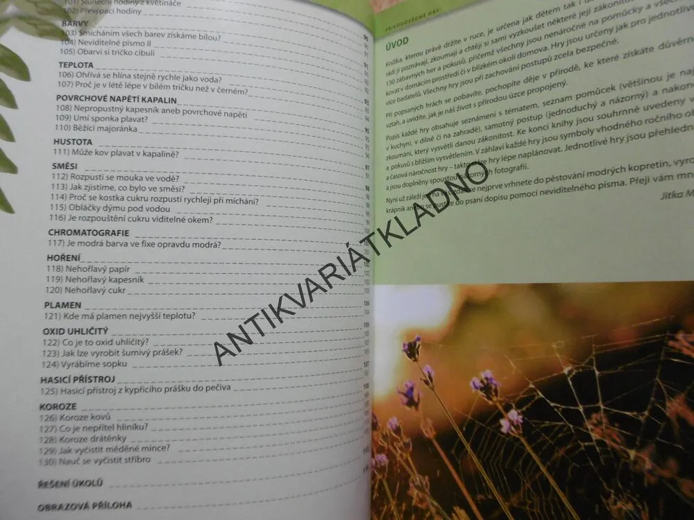 PŘÍRODOVĚDNÉ HRY, JITKA MACENAUEROVÁ, **an